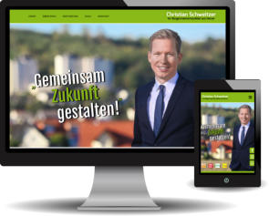 Websiteerstellung für Christian Schweitzer | Bürgermeister der Stadt Hemer